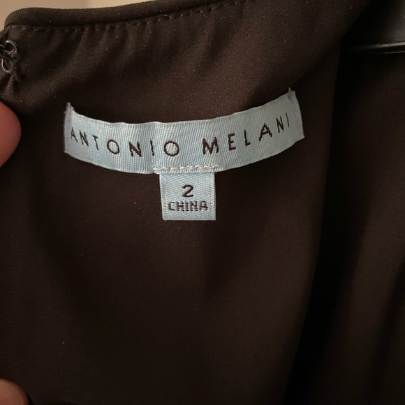 NWT women’s sequin peplum top - blk size 2 - Picture 4 of 12